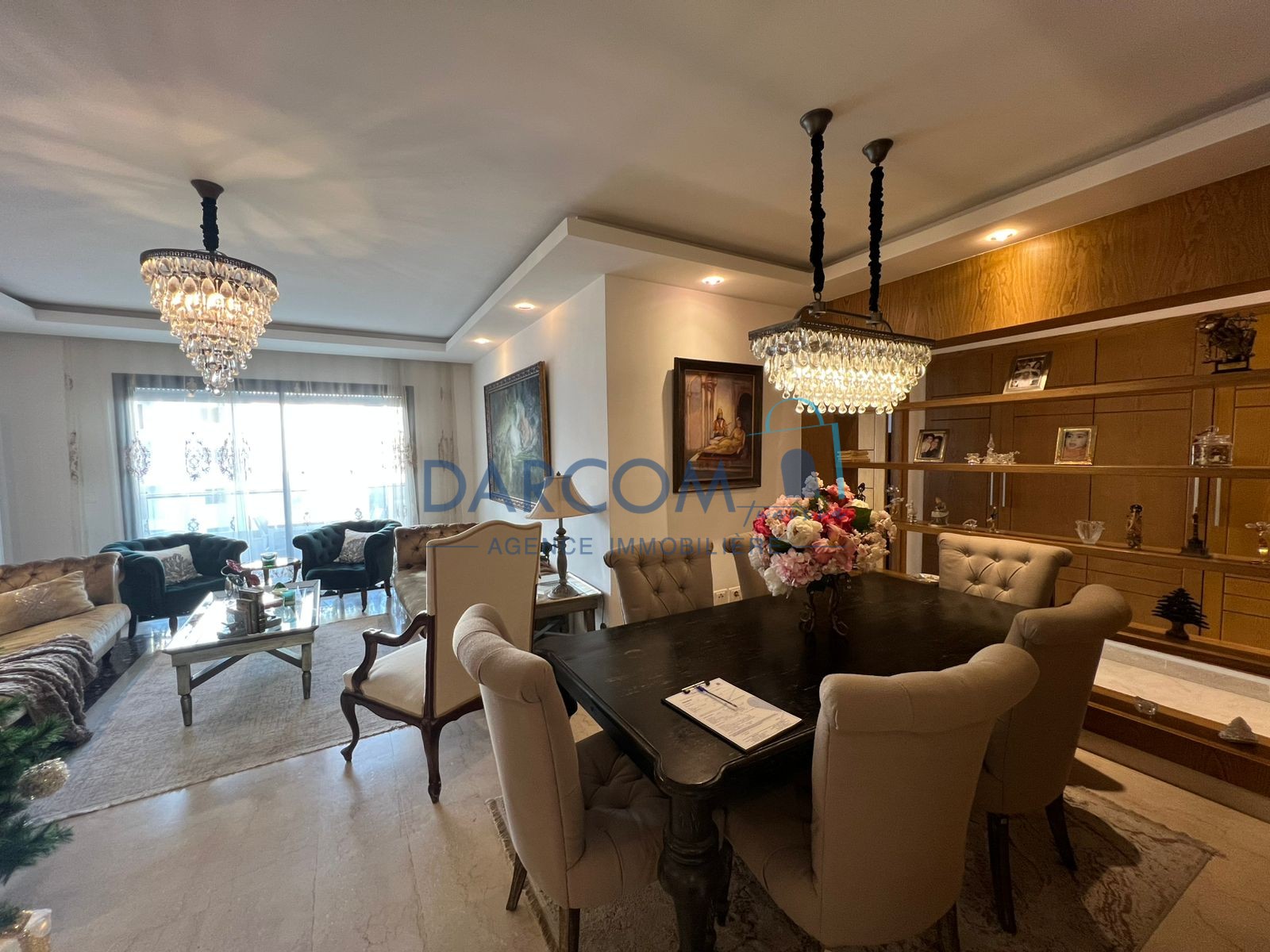 Superbe S+3 de 201,5 m² aux Jardins de Carthage