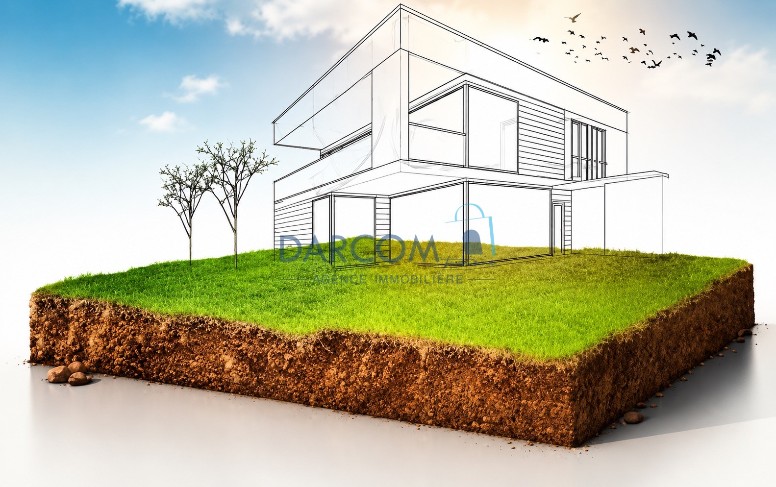 Terrain de 447 m² à Sidi Daoud