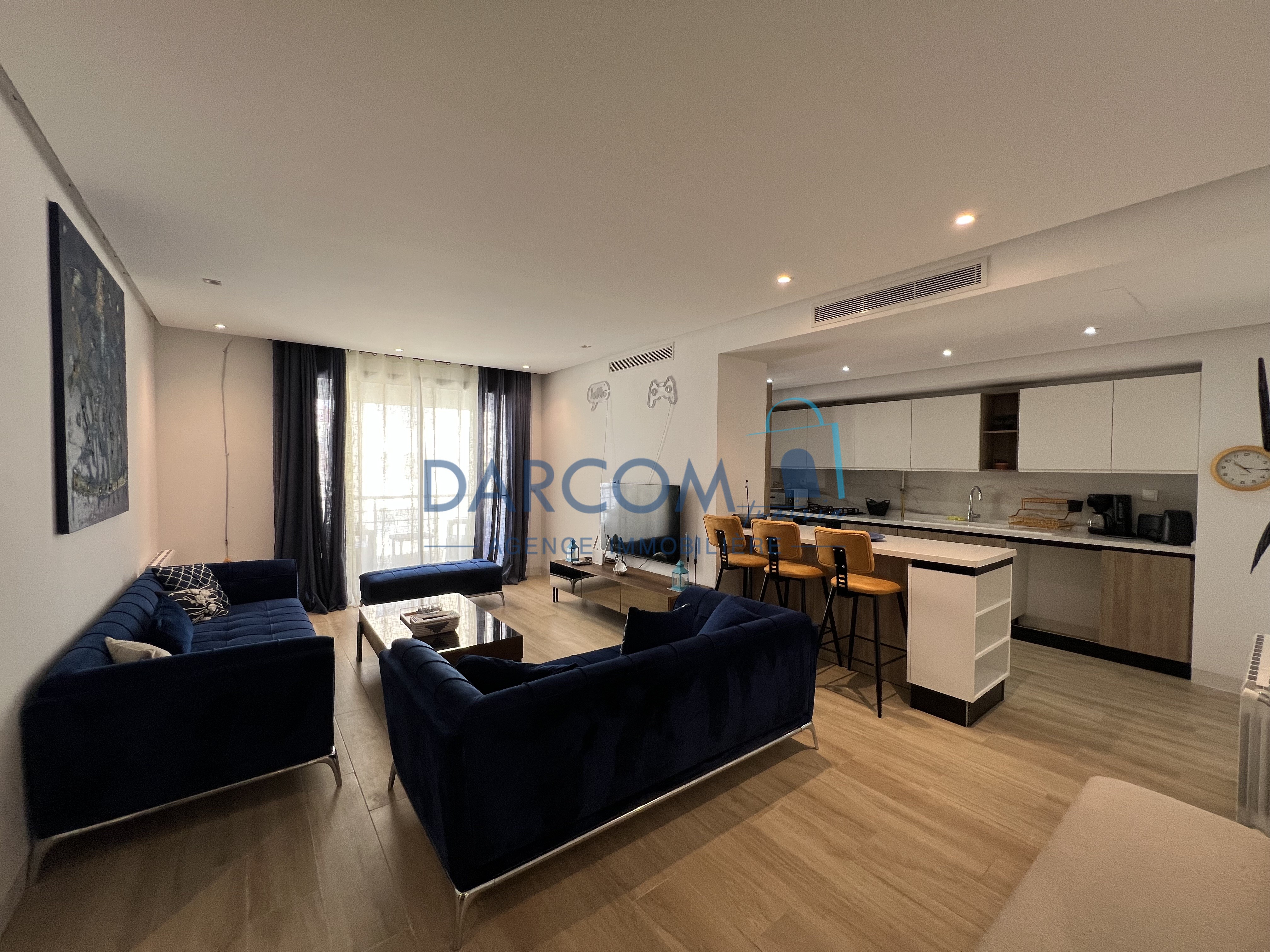 s+1 meublé de 87 m² à Ain Zaghouan Nord